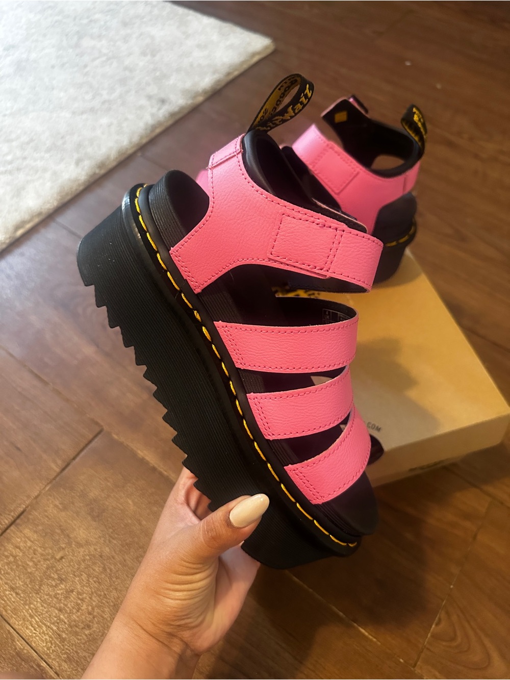 Dr. Martens Womens Blaire Quad platform sandal - Picture 4 of 8